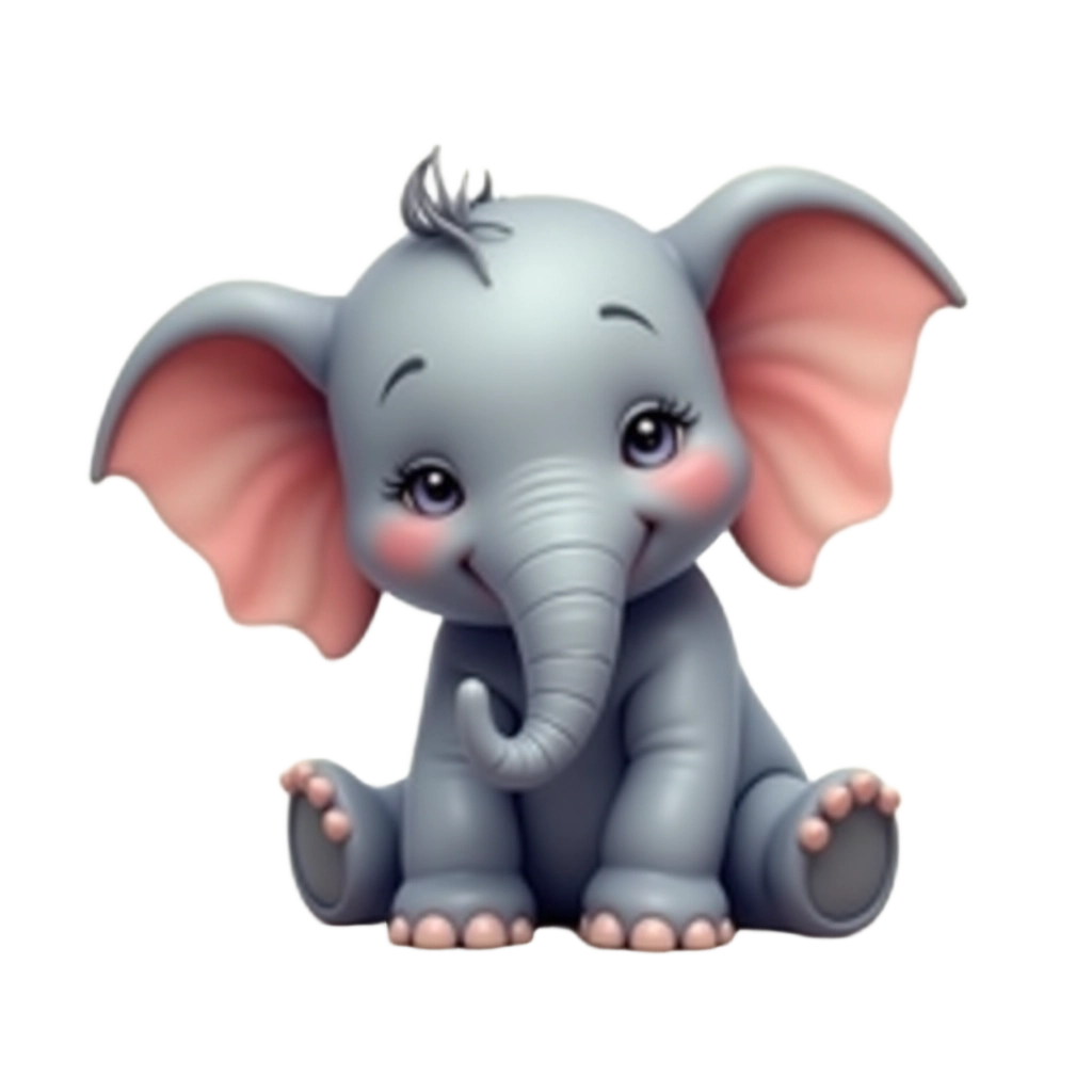 Cute Baby Elephant